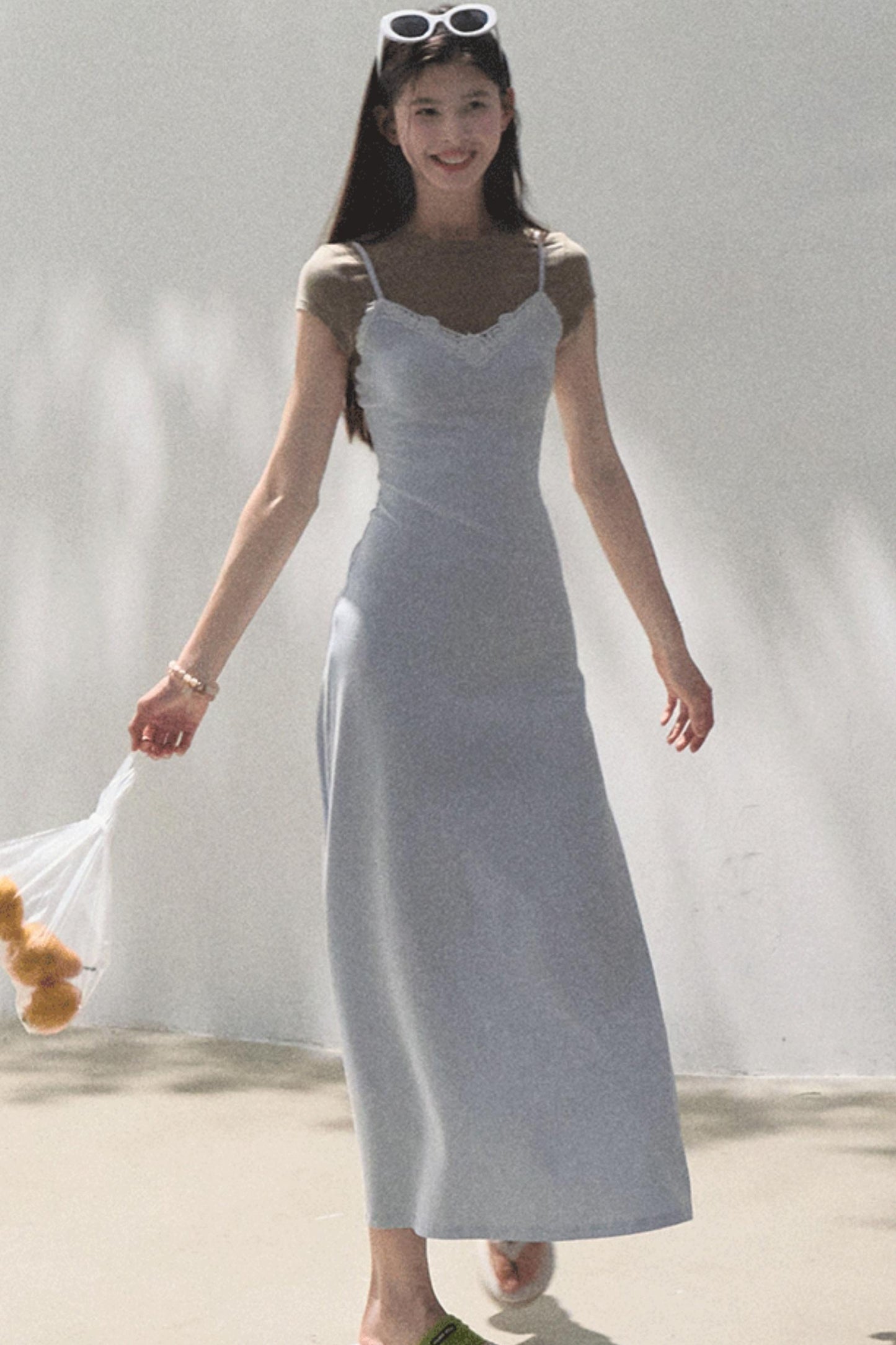 Waist-Cinching Crocodile Dress