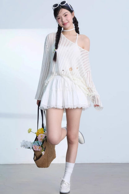 Chic Sunscreen Blouse