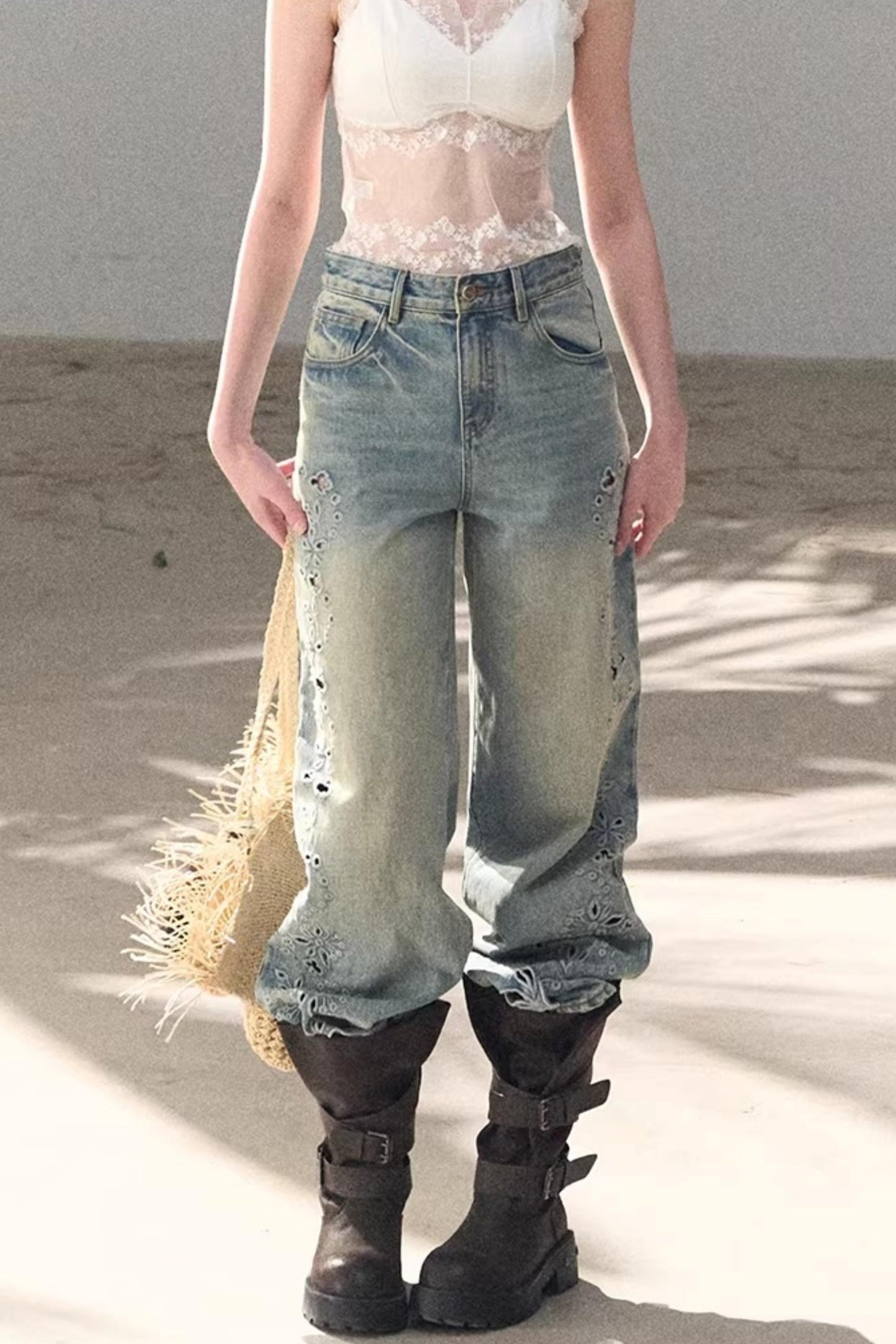 Silk Satin Lace Camisole