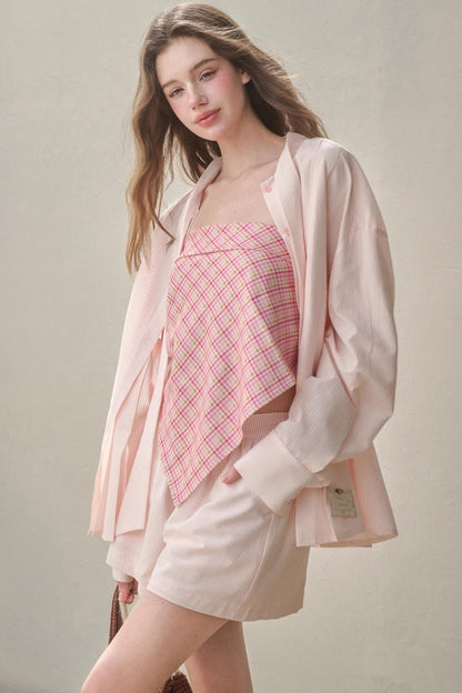 Pink Bow Shirt set-Up