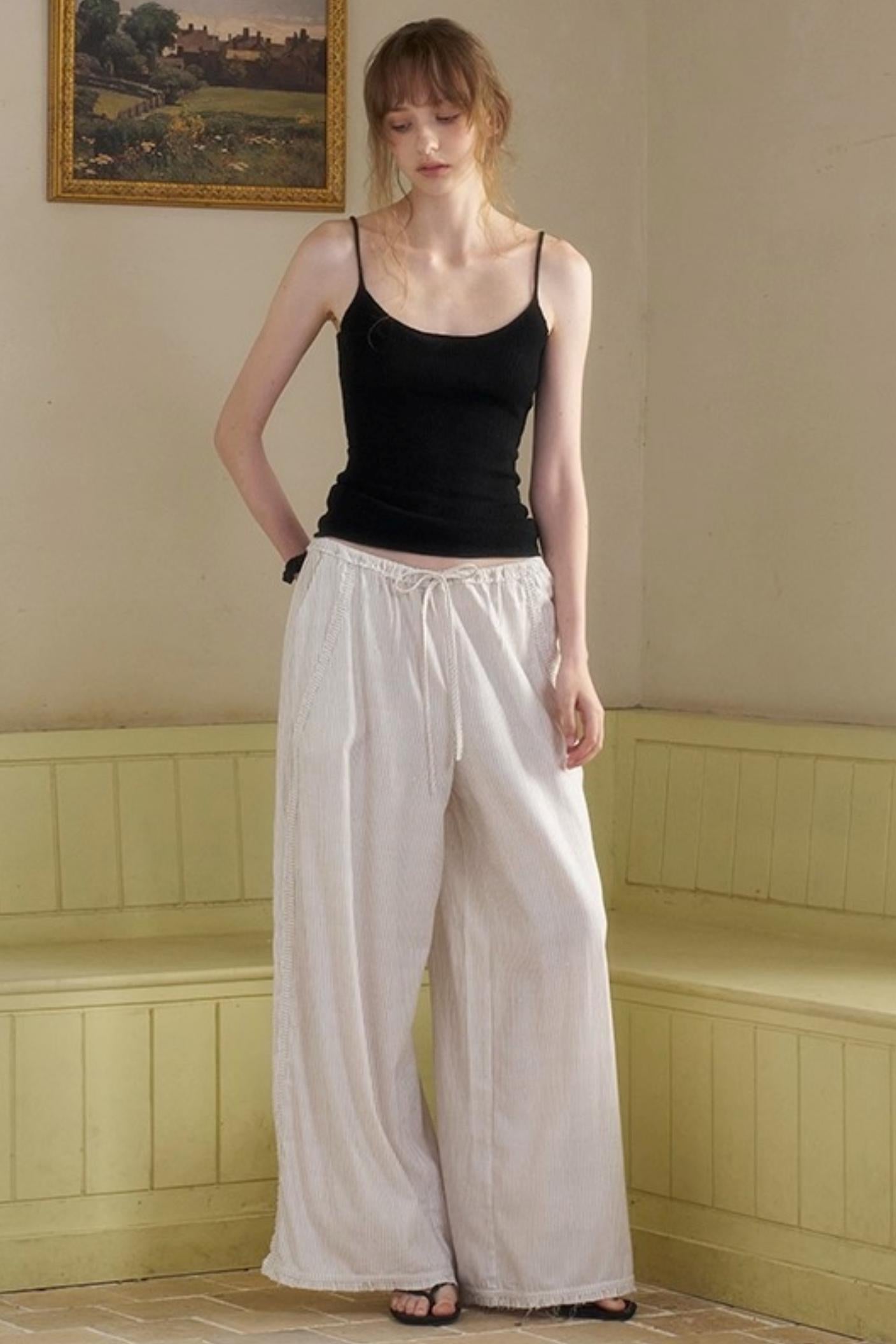 Coconut Grove Pleated Slacks Set-Up