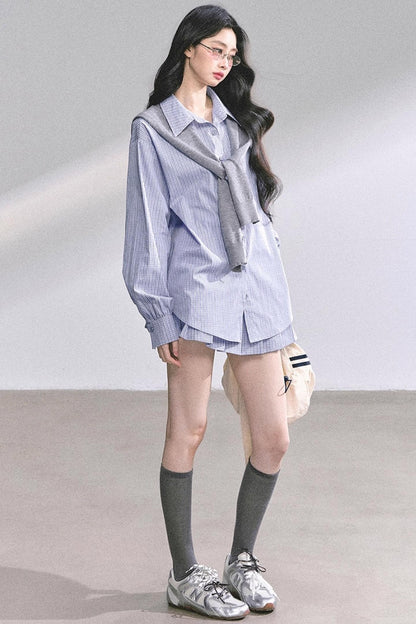 Autumn Plaid Suit Set-Up