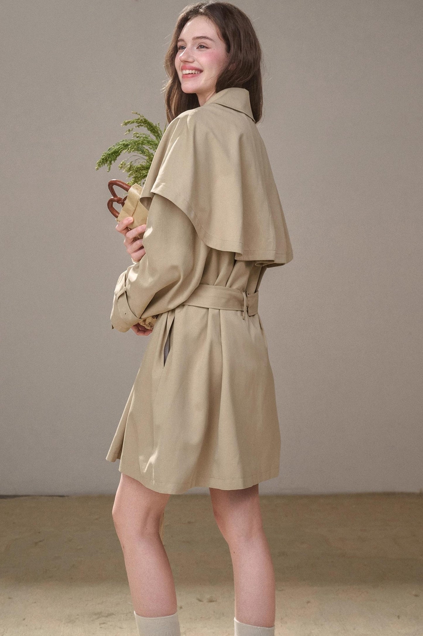 Retro Loose Trench Coat