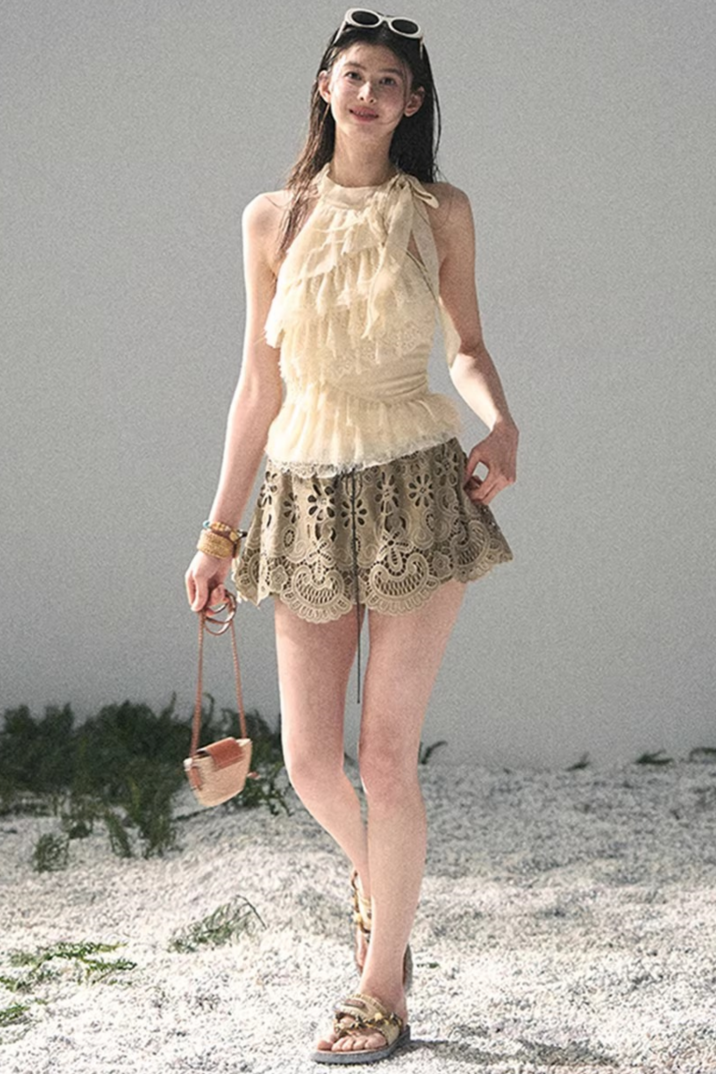 Spring Trace Lace Blouse