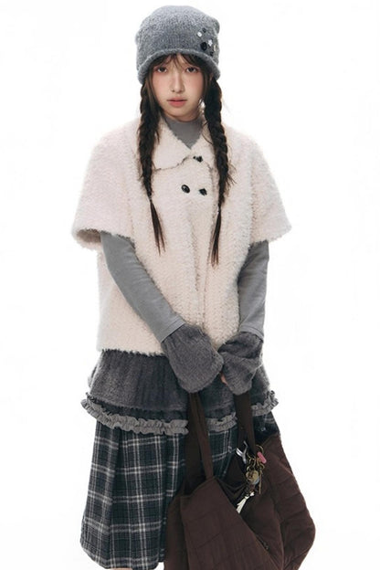 Lamb Wool Two-Piece Sweater Set-Up