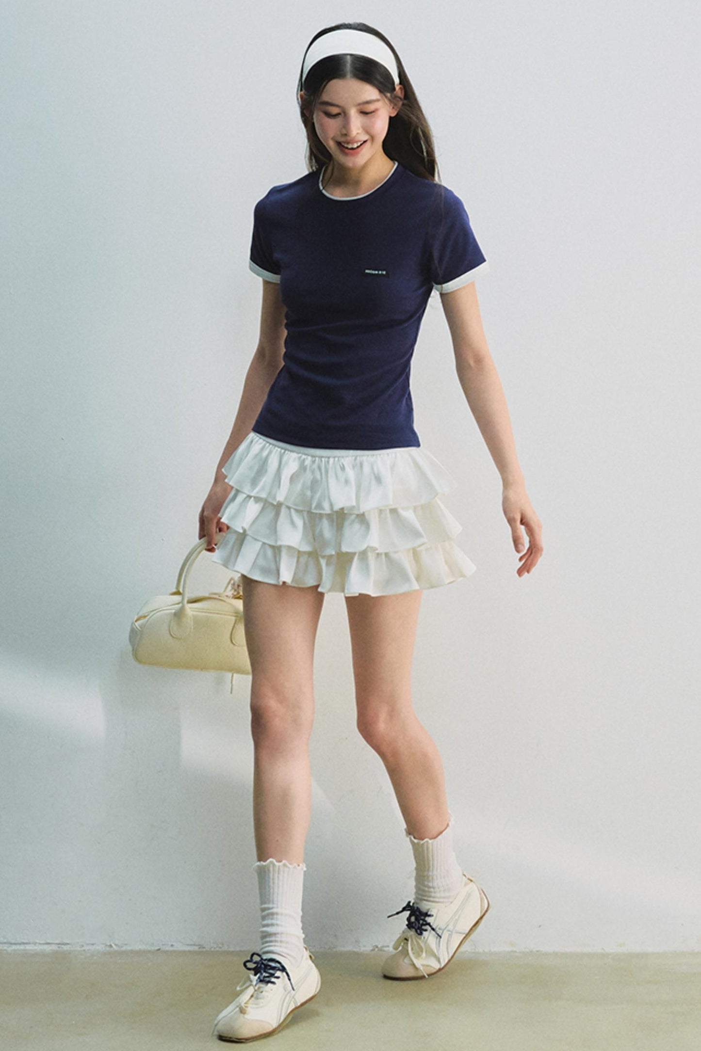 Elegant White Ballet Skirt