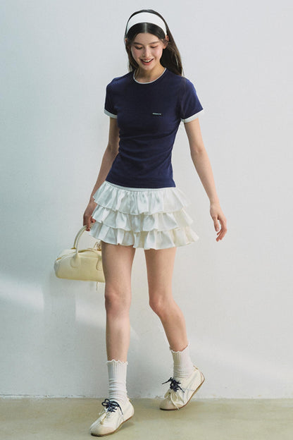 Elegant White Ballet Skirt