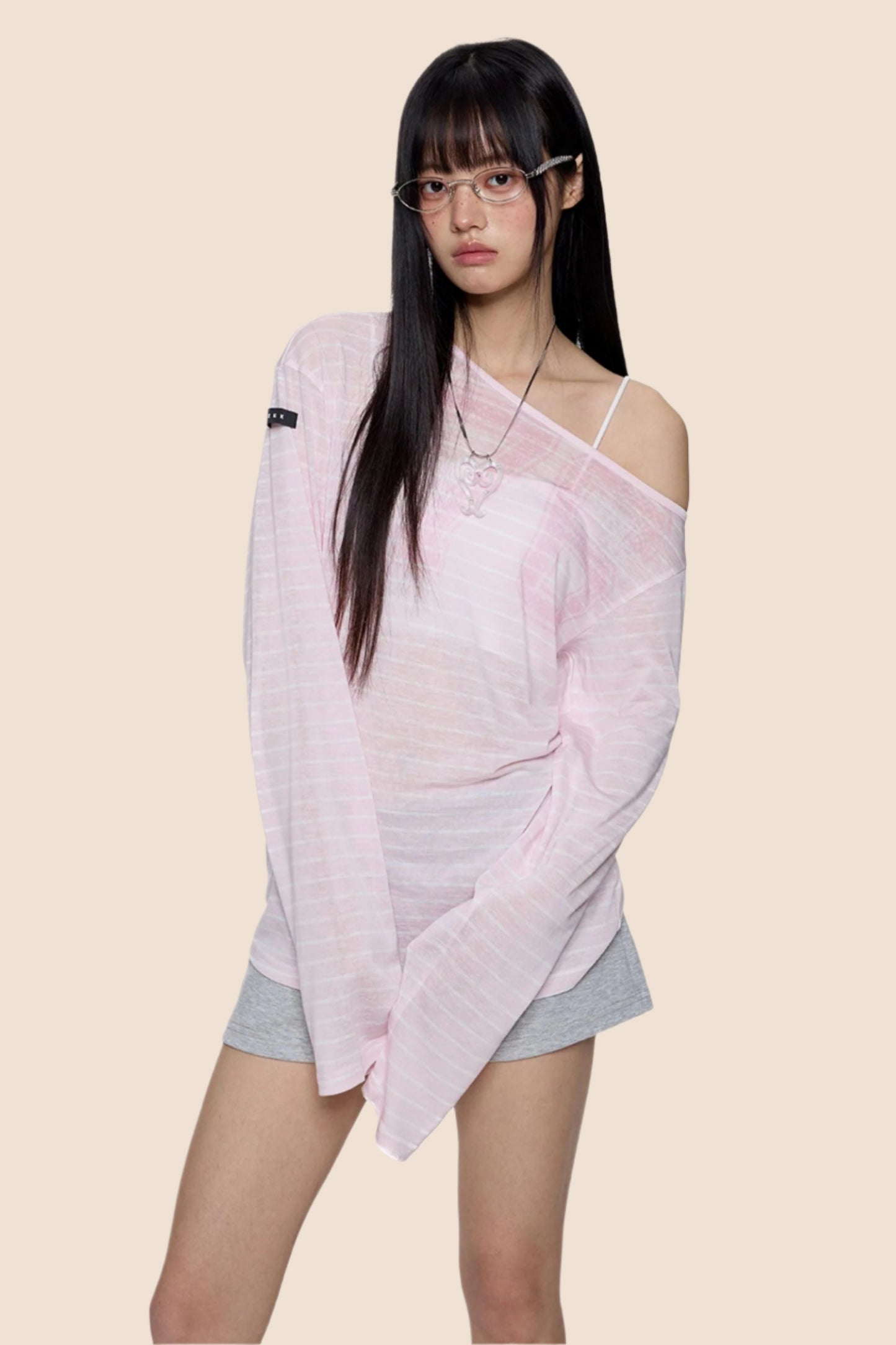 Slant Shoulder Sun Tee