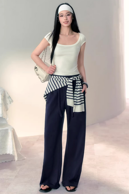 Versatile Slim-Fit Lycra Top