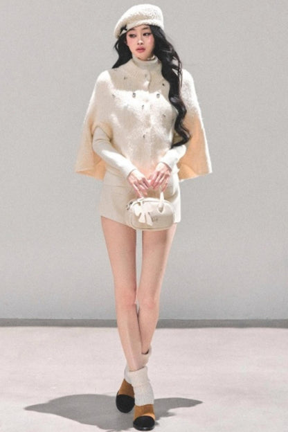 Wilderness Monologue Sweater Cape