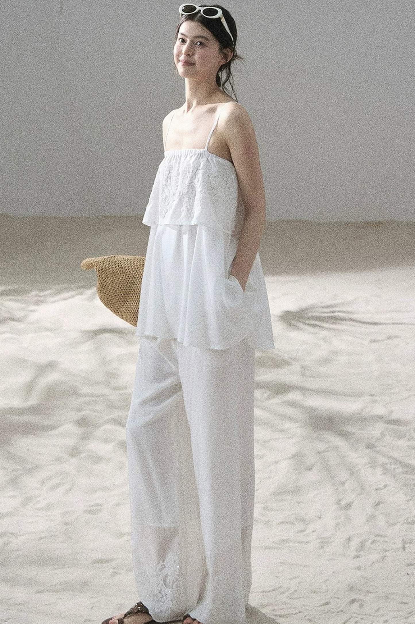 French Chiffon Lace Top Set-Up