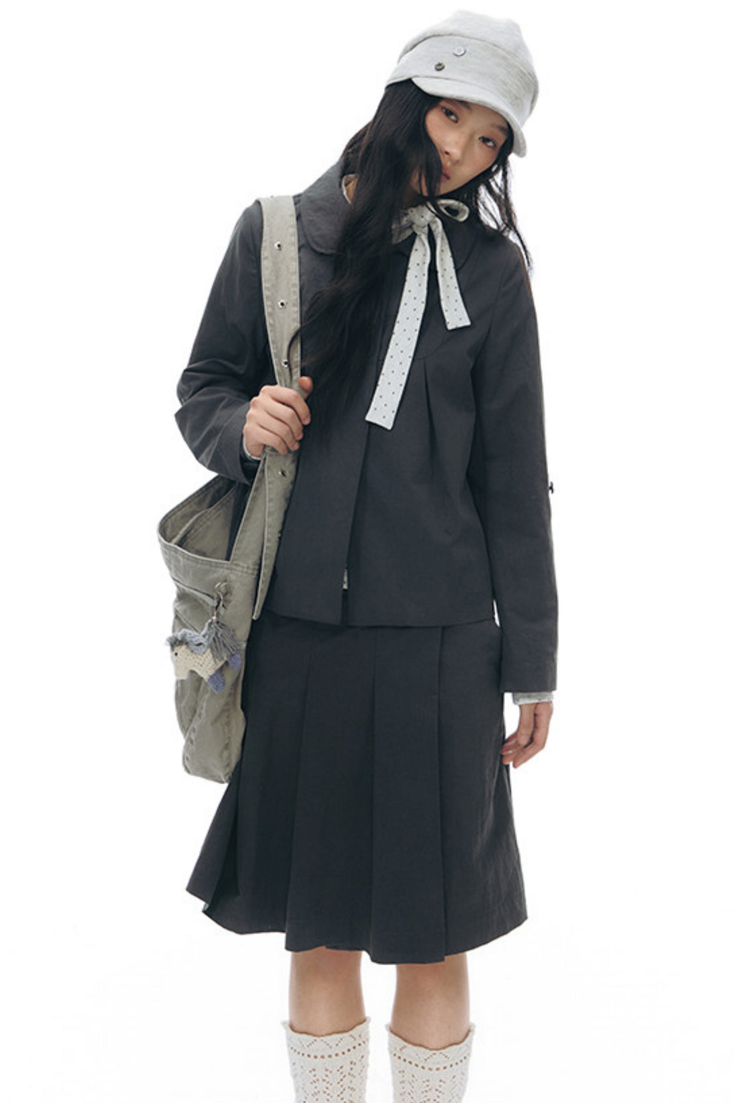 Retro Hooded Windbreaker Jacket