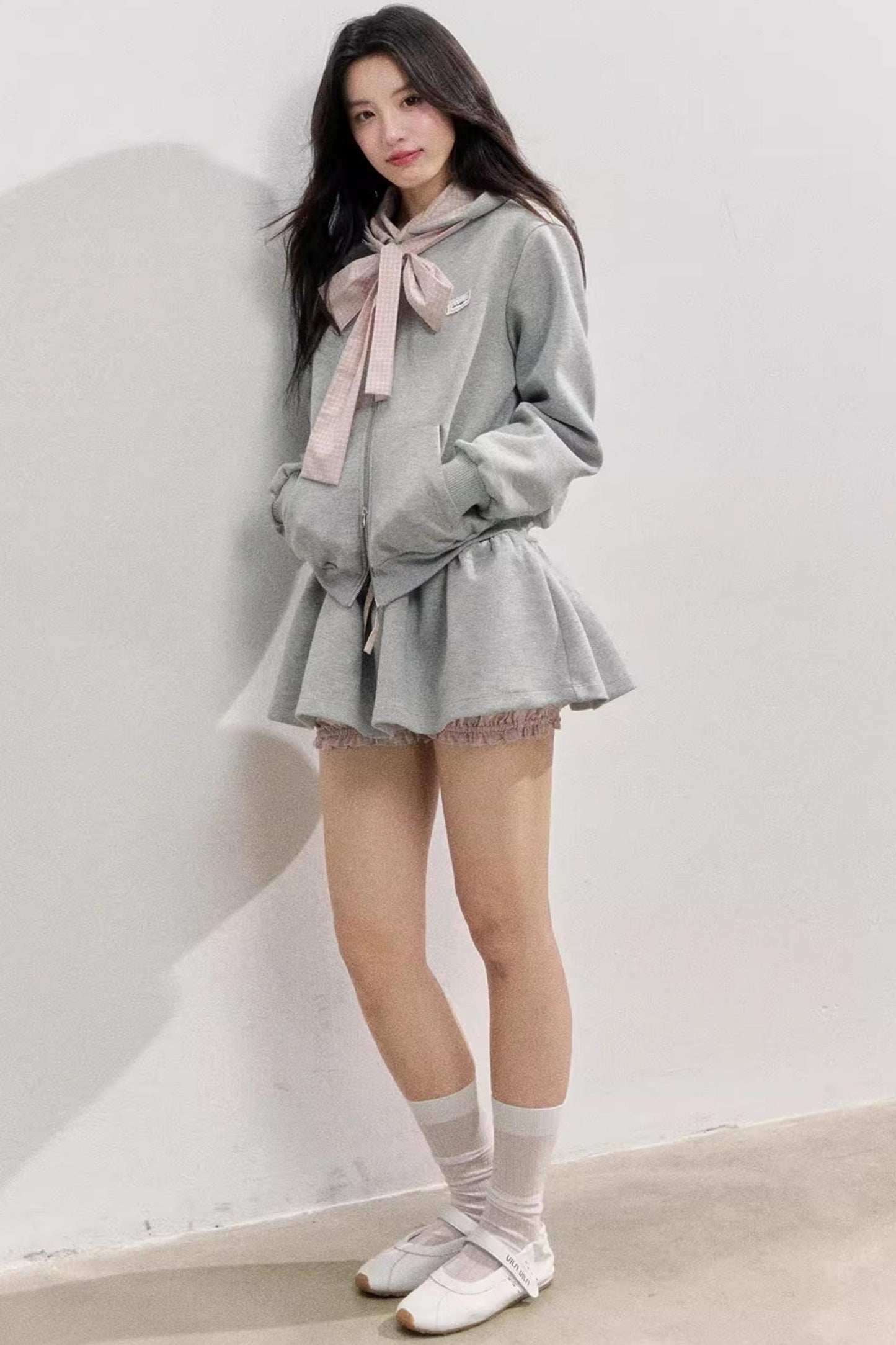 Comfort Sweatshirt Skirt Set-Up