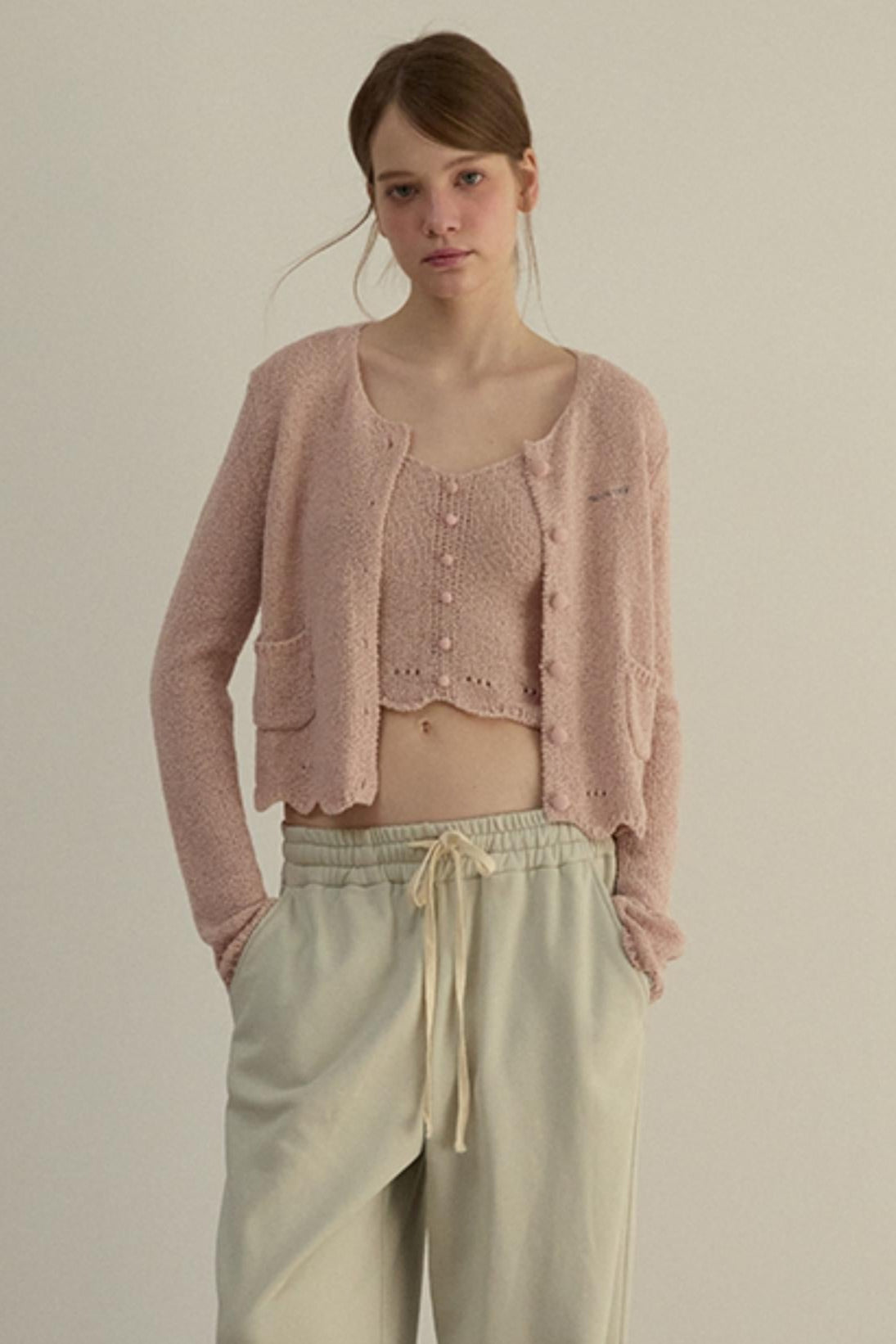 Luxury Knit Cardigan Set