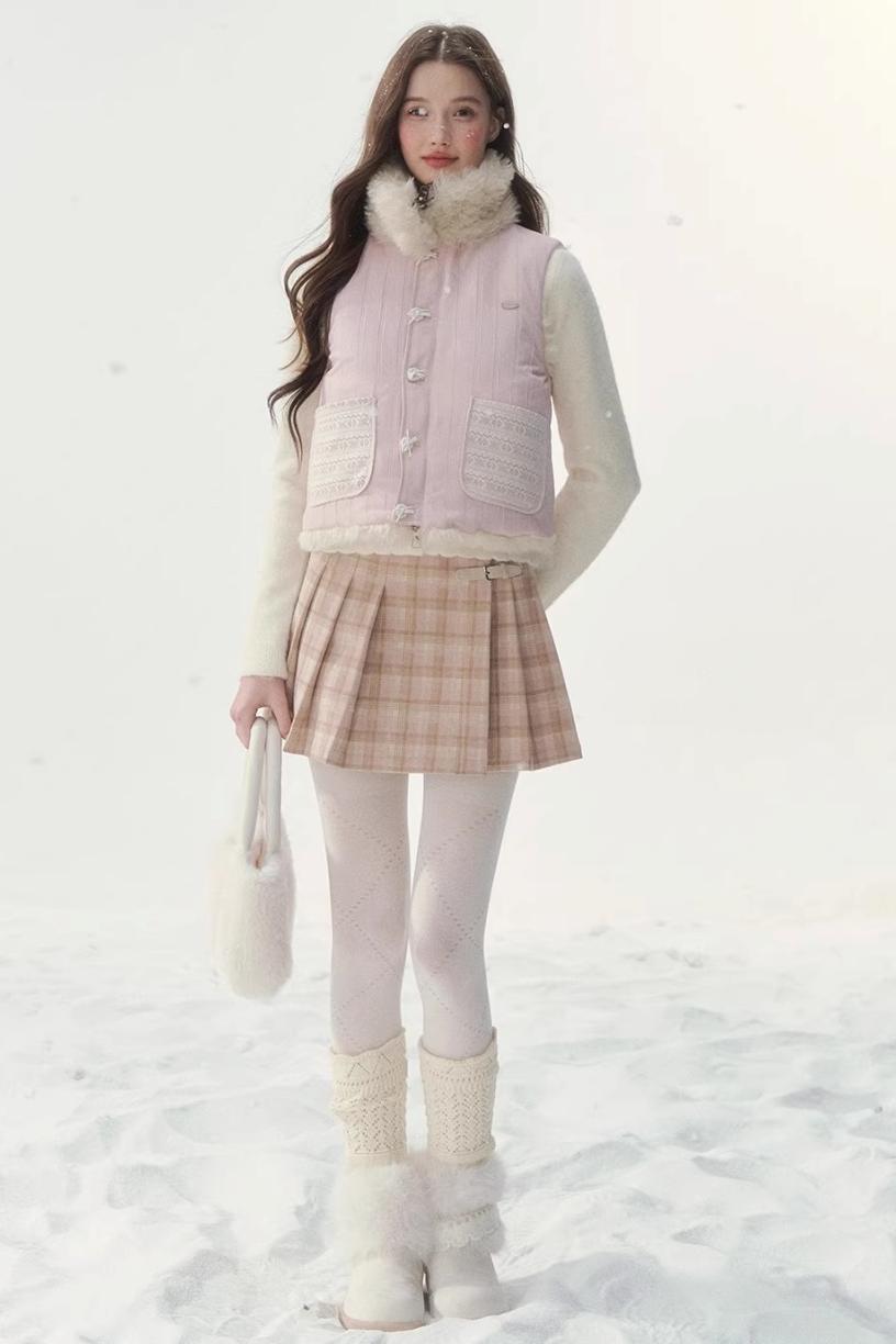 Sweet Berry Reversible Vest