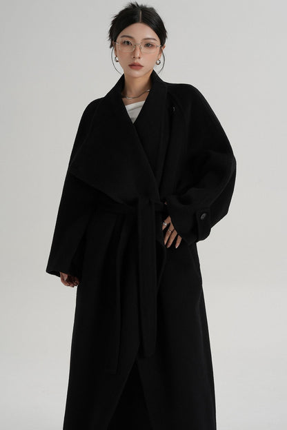 Luxurious Reversible Wool Coat