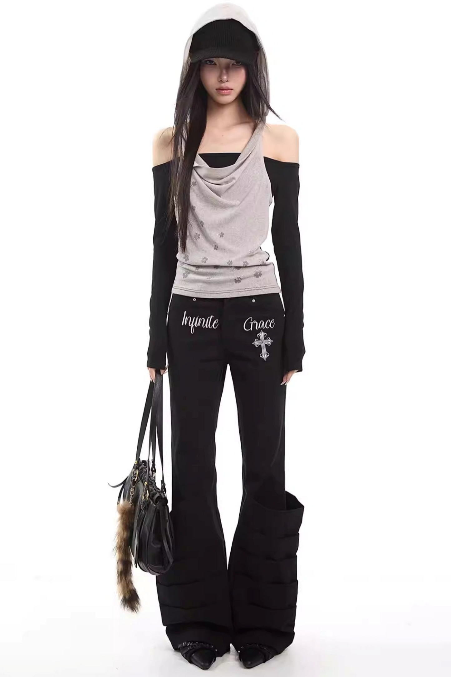 Pantalon évasé American Vintage