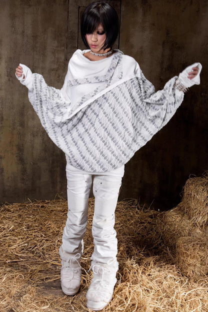 Stacked Collar Knit Top