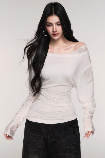 Lazy Sophisticated Lace Top