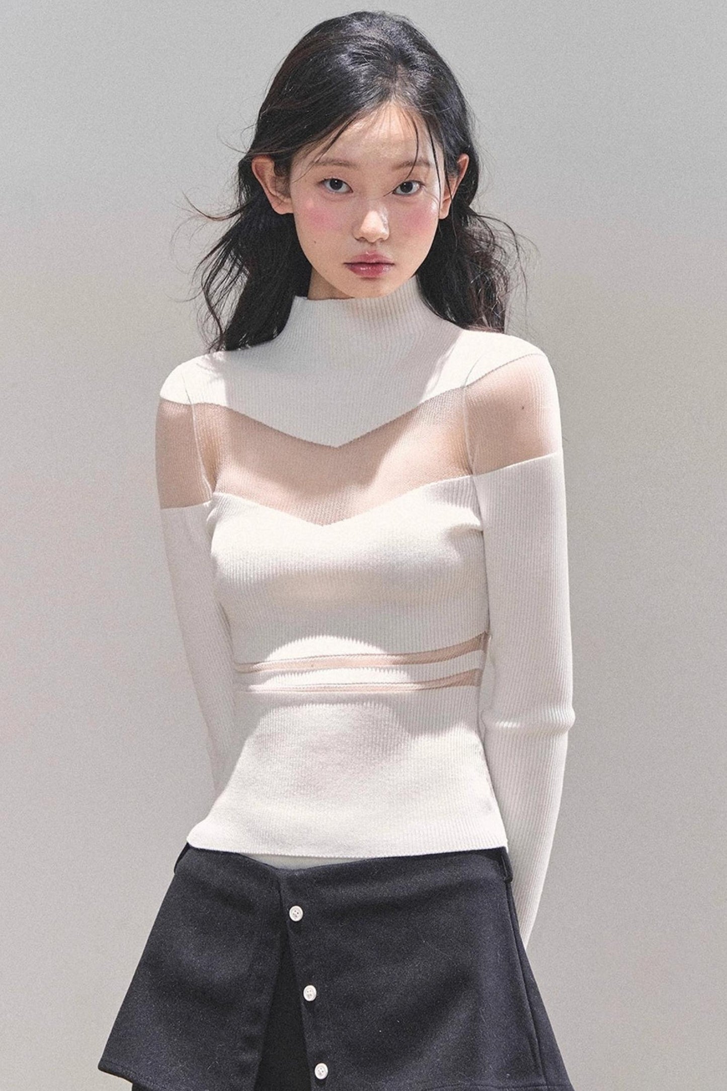 Low Whisper Knitted Top