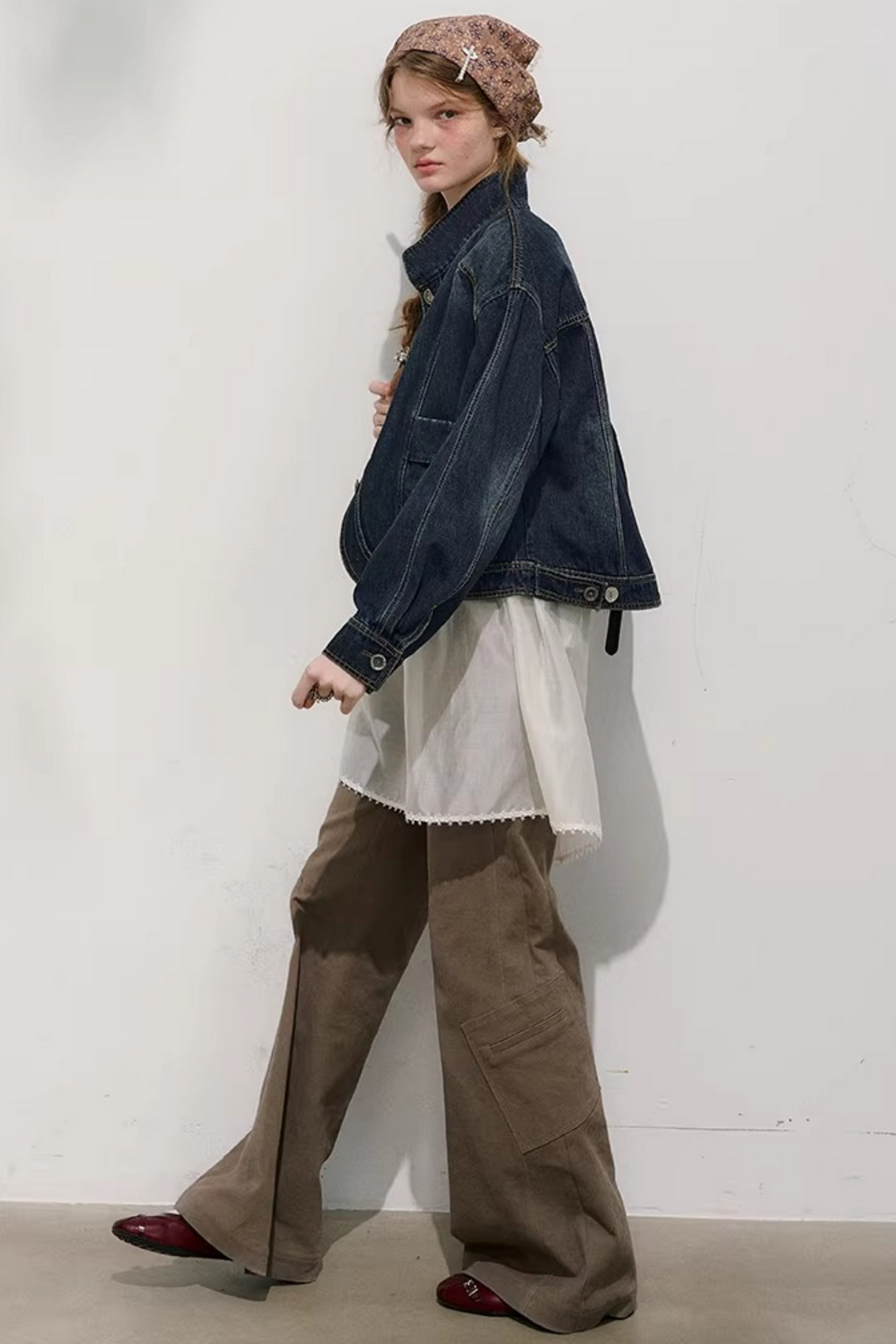 Youlan 데님 재킷