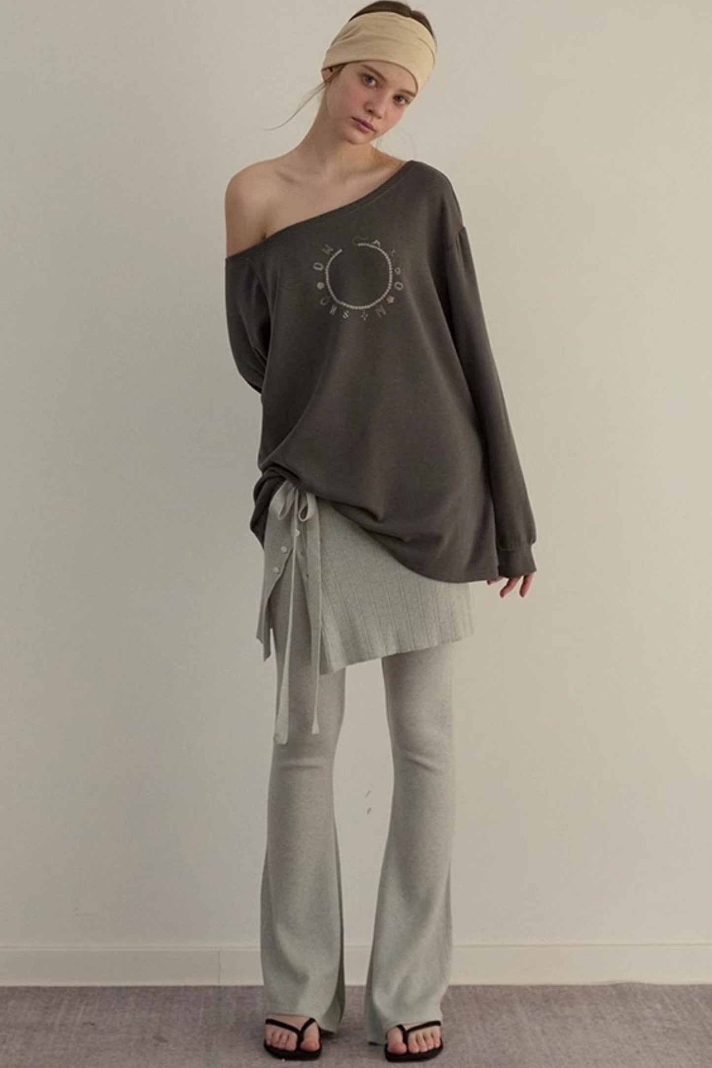 Dreamy Slim Trio Sweater Pants Set-Up