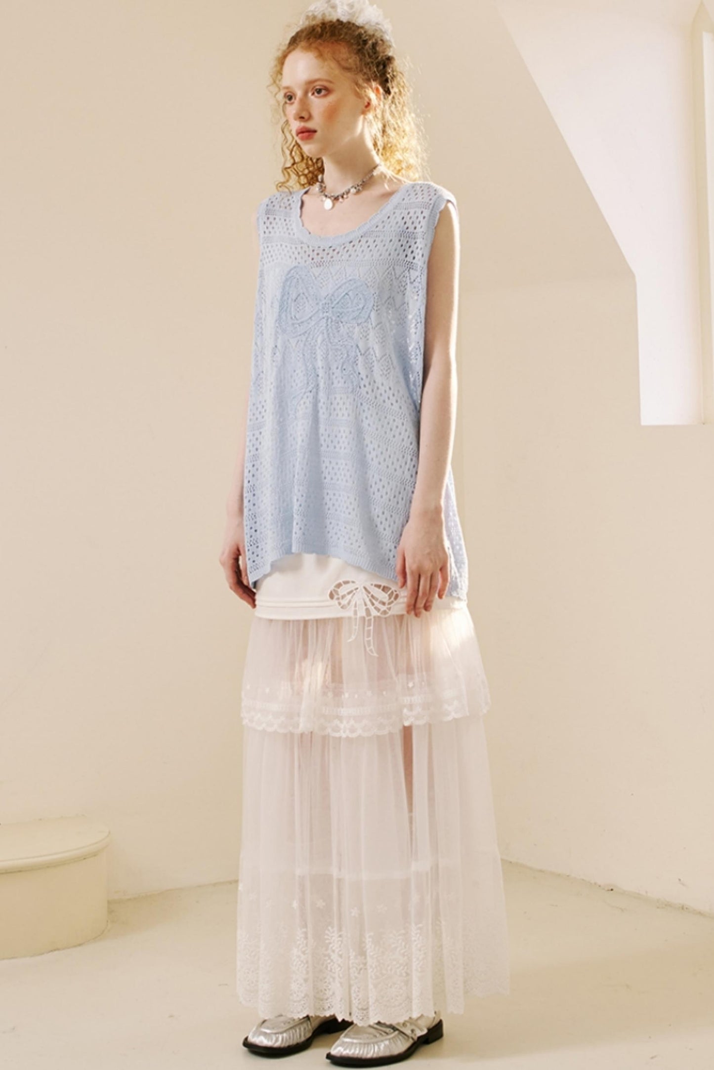 Chic Lace Half Skirt