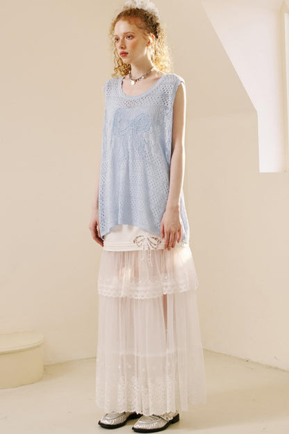 Chic Lace Half Skirt