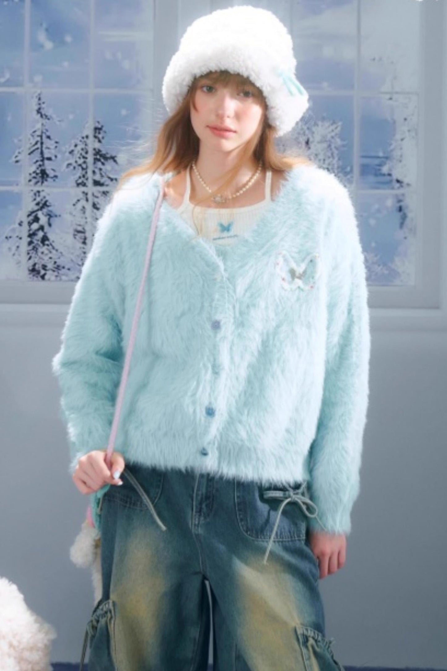 Butterfly Cardigan Sweater Jacket