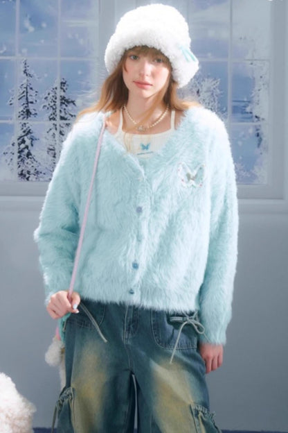 Butterfly Cardigan Sweater Jacket