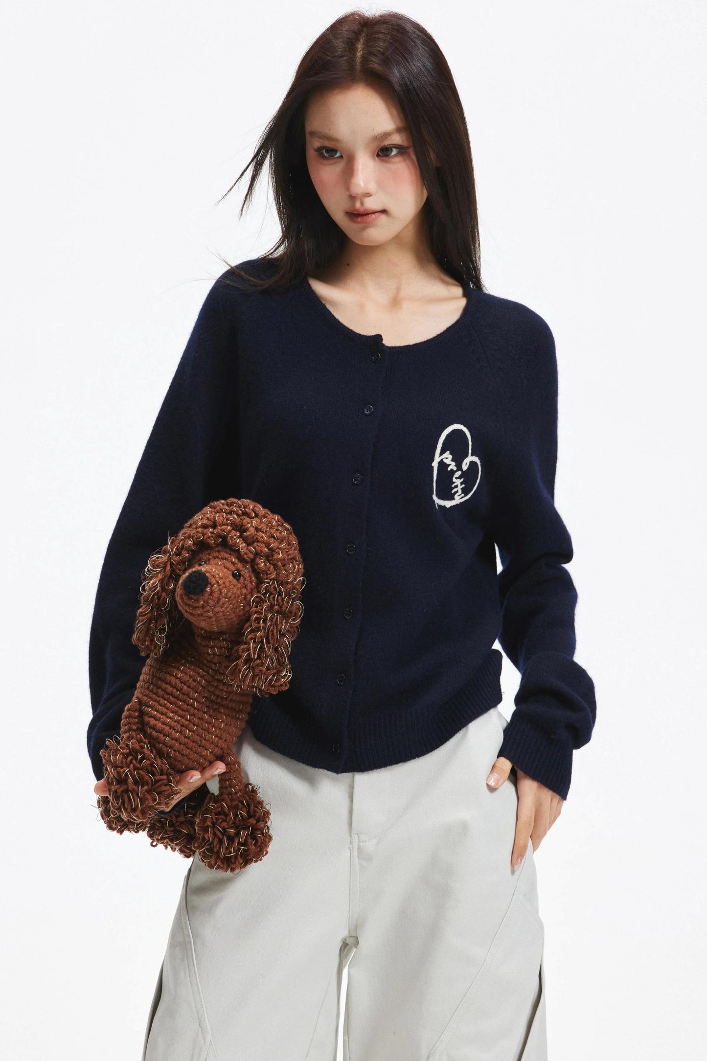 Retro Wool Knitted Cardigan