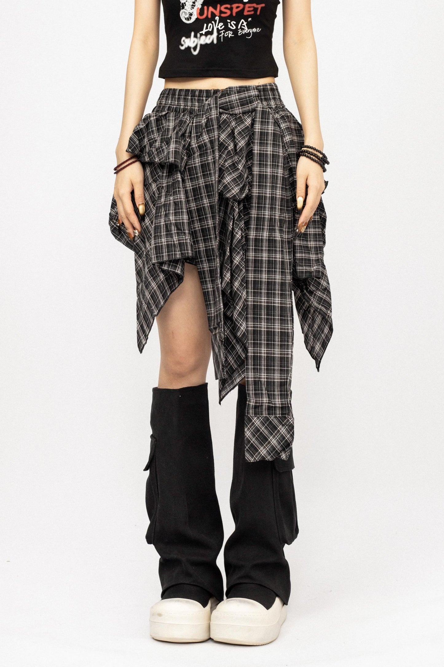 Summer Plaid Skirt