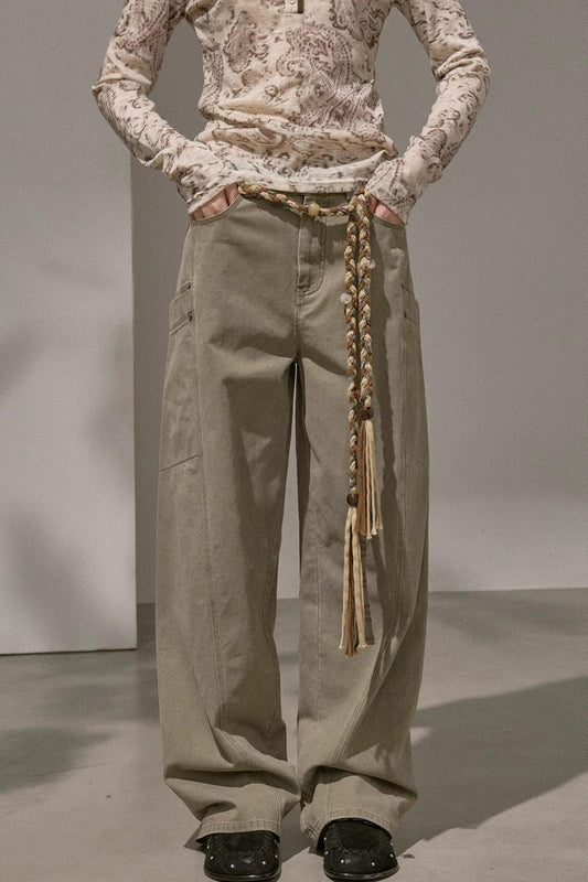 Riveted Cargo Straight Pants