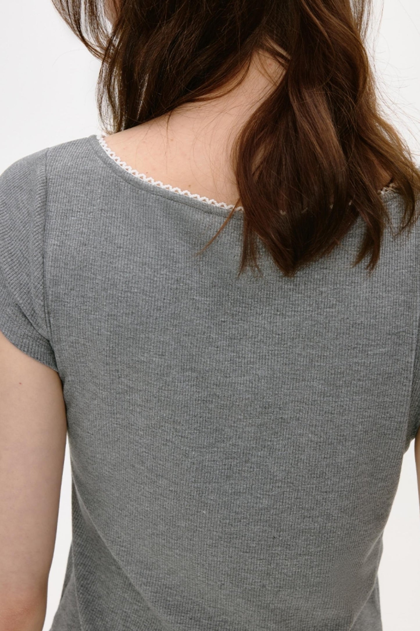 Vintage Lace V-Neck Top