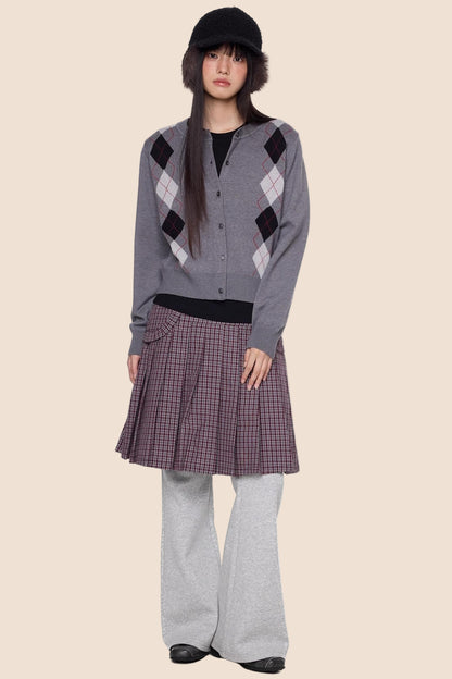 Autumn Knit Crew Sweater Top