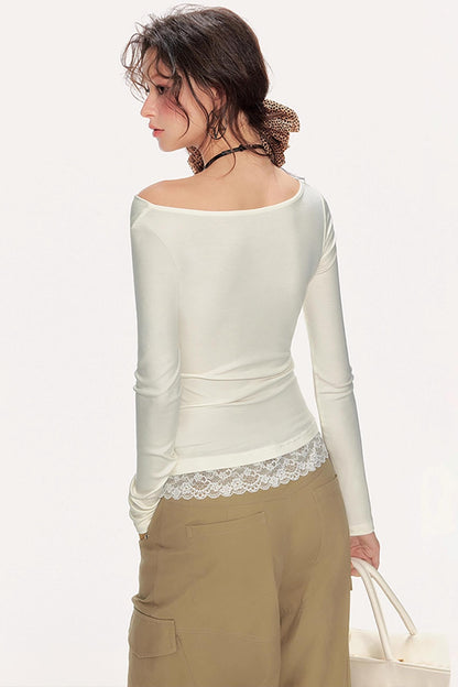 One-Shoulder Base Top