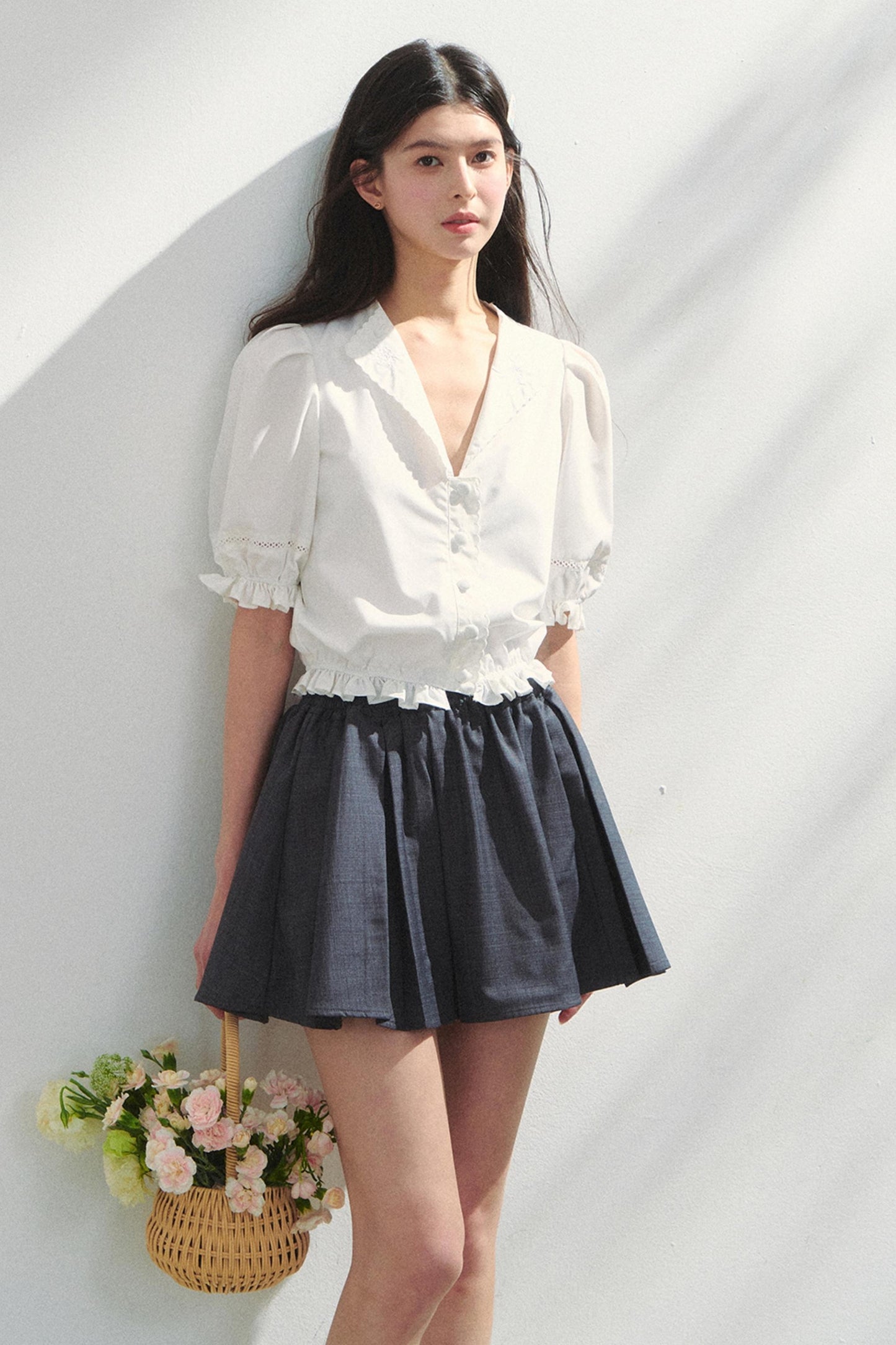 Embroidered Sunset Tee