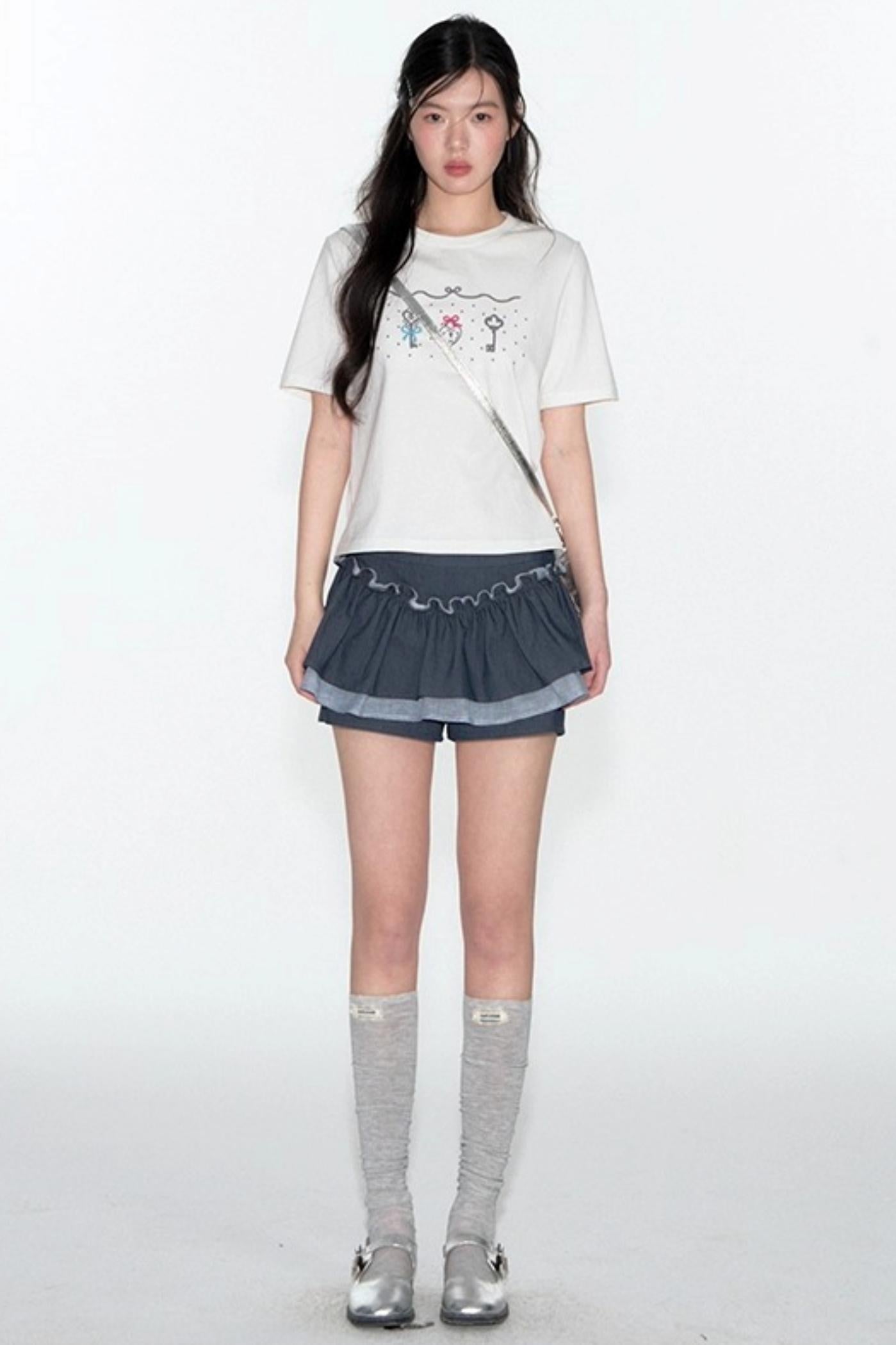 Summer Shoulder Fit Top