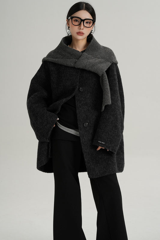 Temperament Woolen Coat