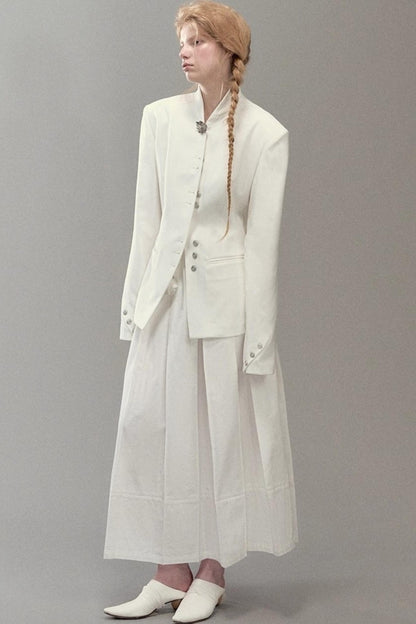 Shoulder Cut Moon Marks Blazer