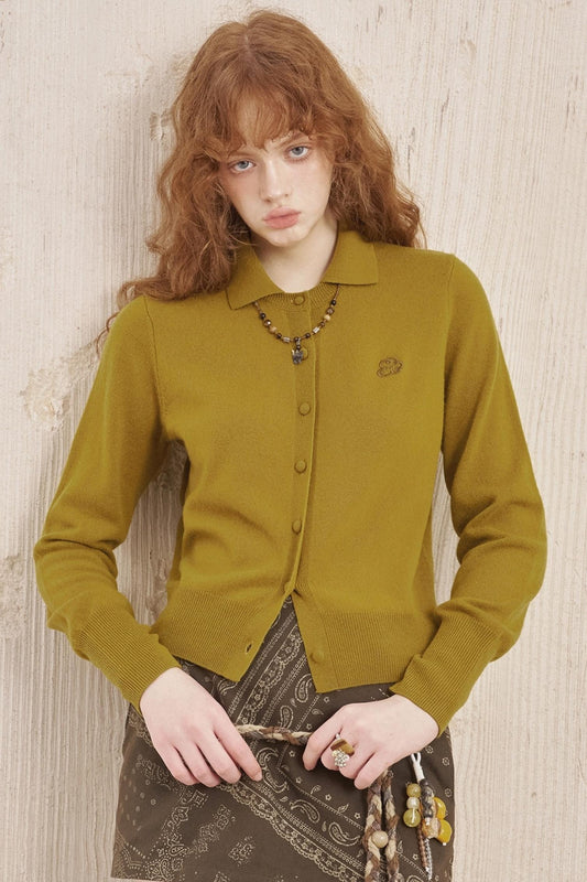 Autumn Wool Cardigan