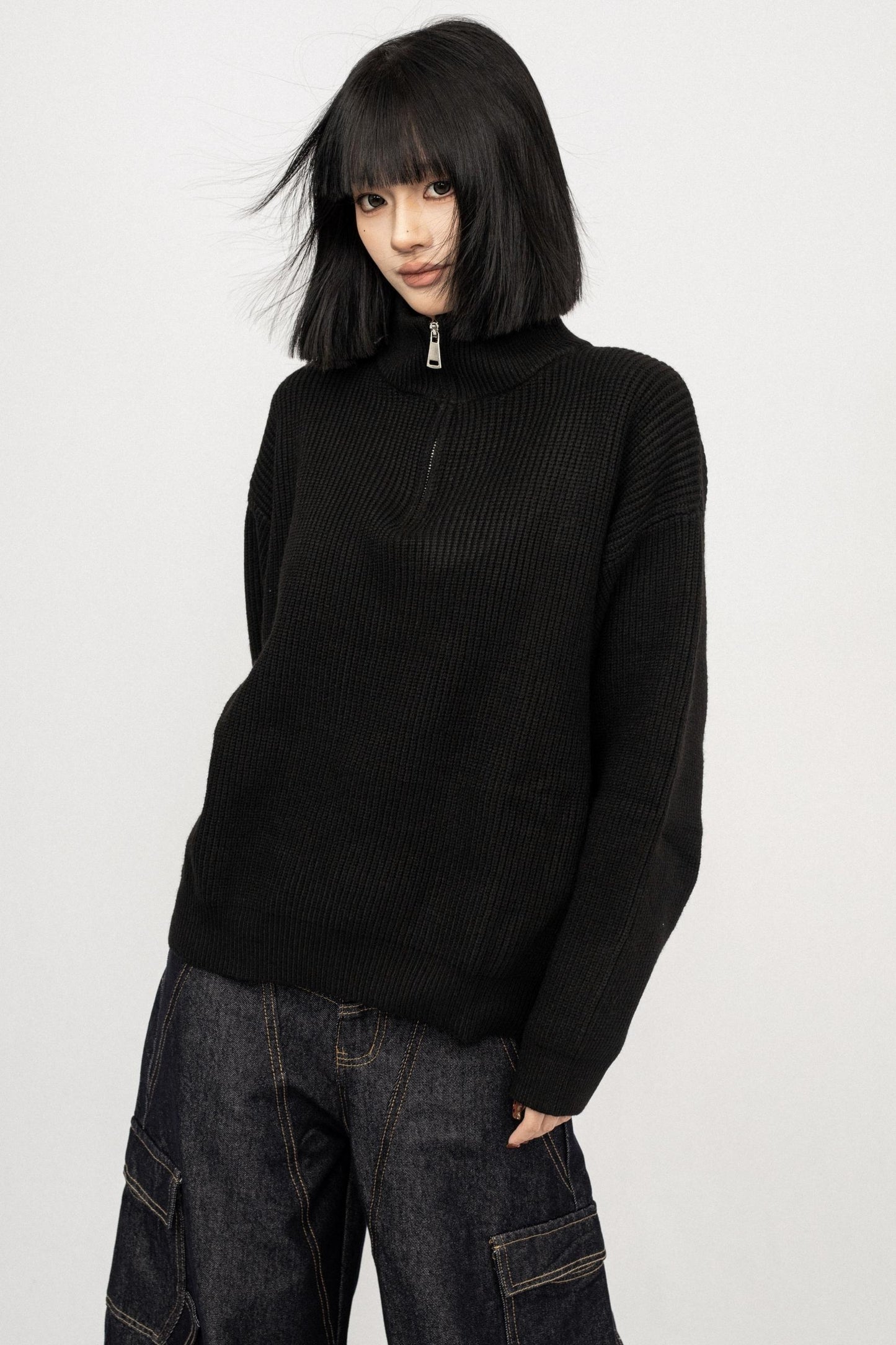 American Vintage Loose Lazy Sweater Top