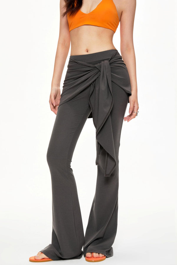 Slim Casual Patchwork Trousers