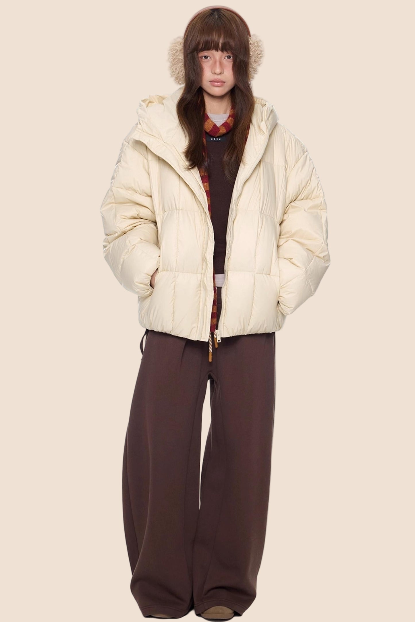 Loose Fit Down Jacket