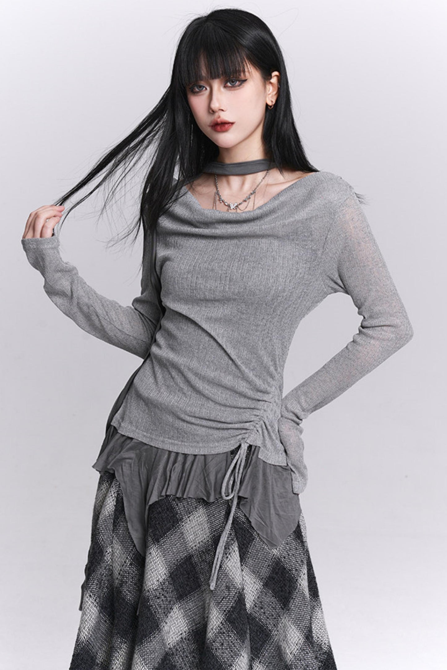 Ghost Ribbon Two-Piece Top