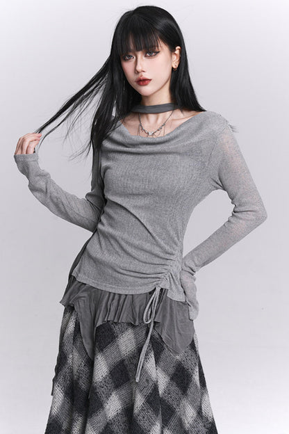 Ghost Ribbon Two-Piece Top