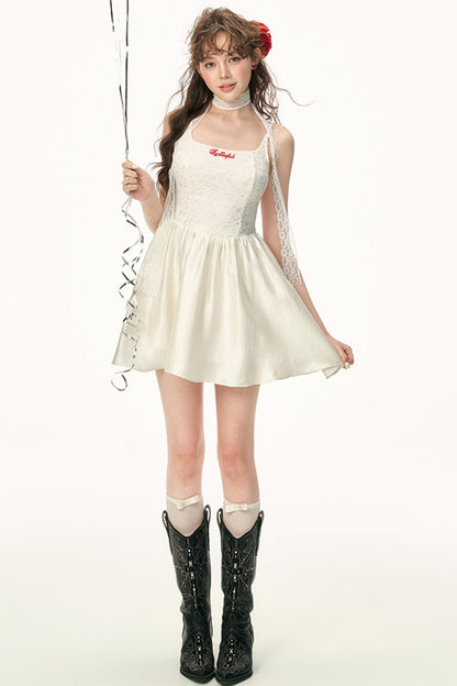 Flutter Halter Dress