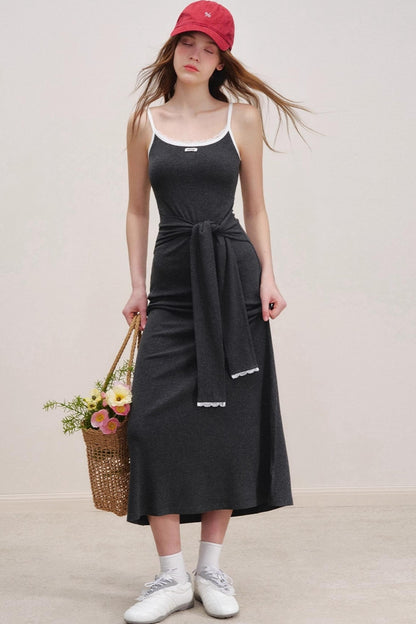 Color-Block Knit Dress