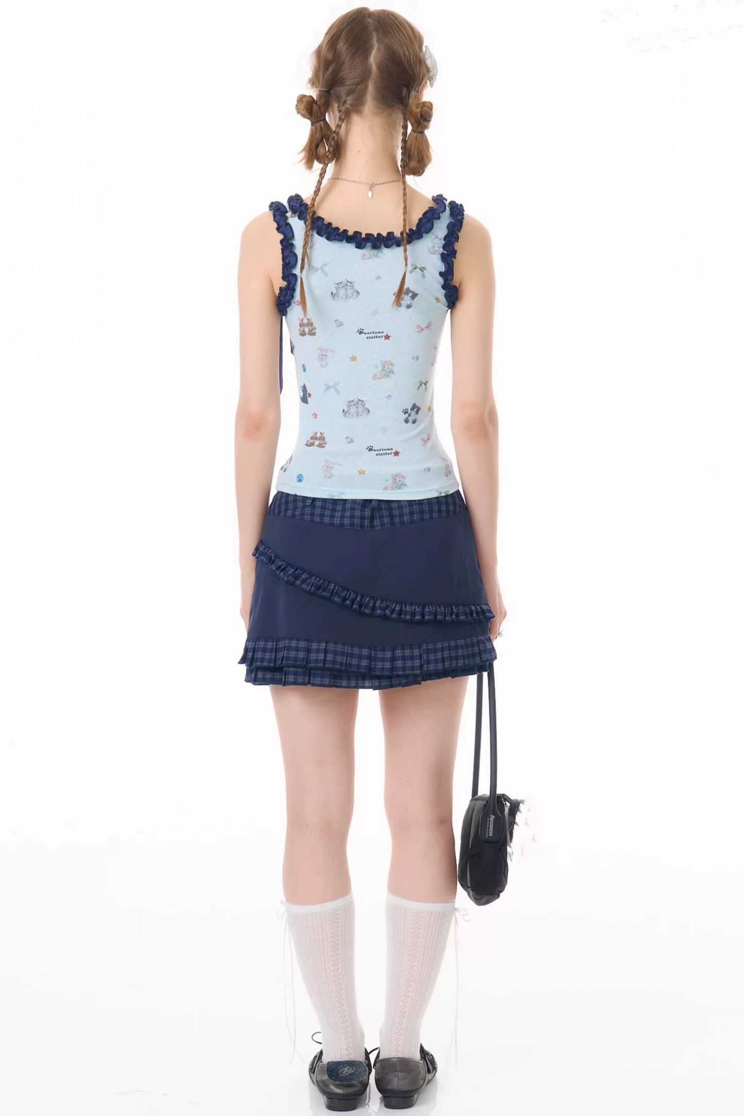 Cat Paradise Ruffled Camisole