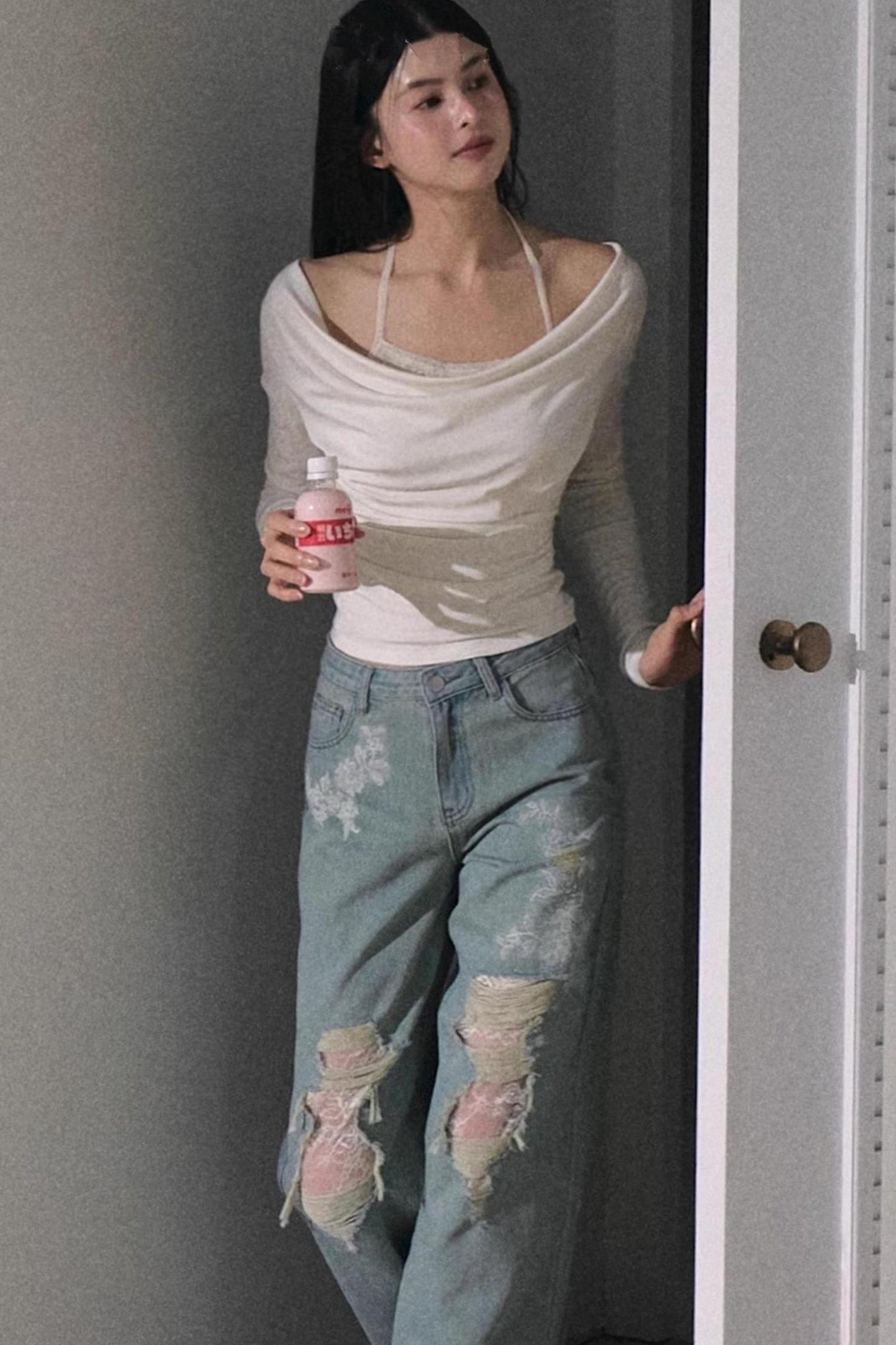 White Morning Lace Top